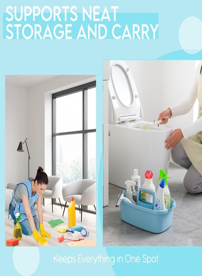 RELEMTRA Portable Shower Caddy Basket with Handle, Plastic Shower Caddy Dorm, Cleaning Storage Organiser for Car, Bathroom, Garden, Kitchen, College, Dorm Room Essentials - Image 4